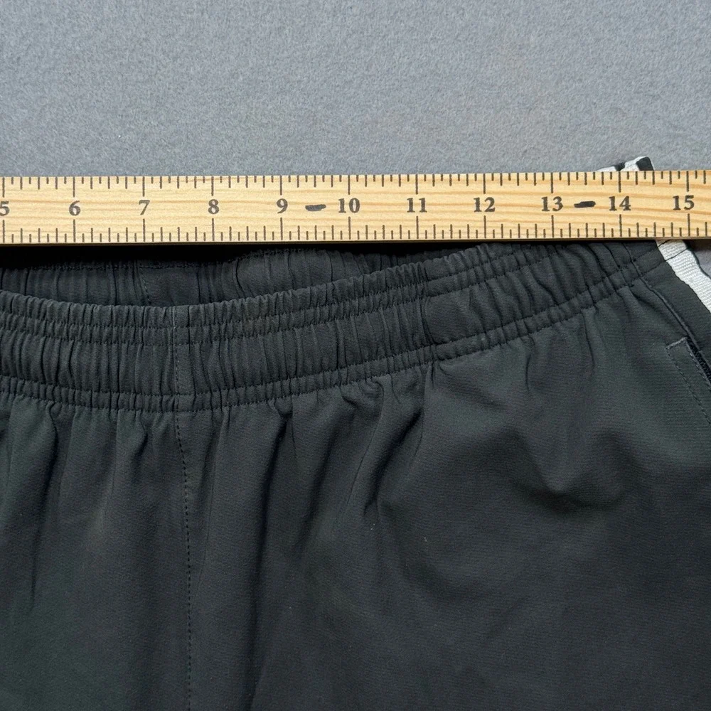 Adidas Track Pants Men's XL Black White 3-Stripe Straight Leg Athletic Training - Picture 3 of 8